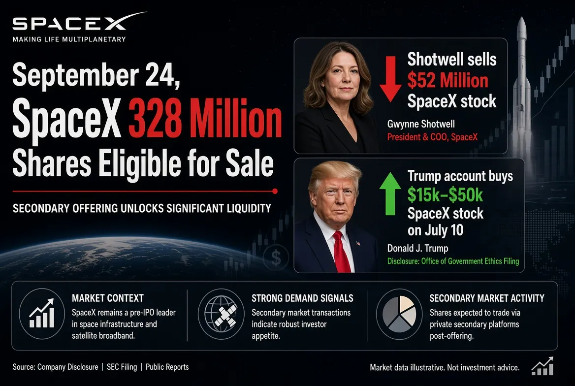 9月24日再迎解禁、总裁减持，SpaceX 的真正考验才刚刚开始